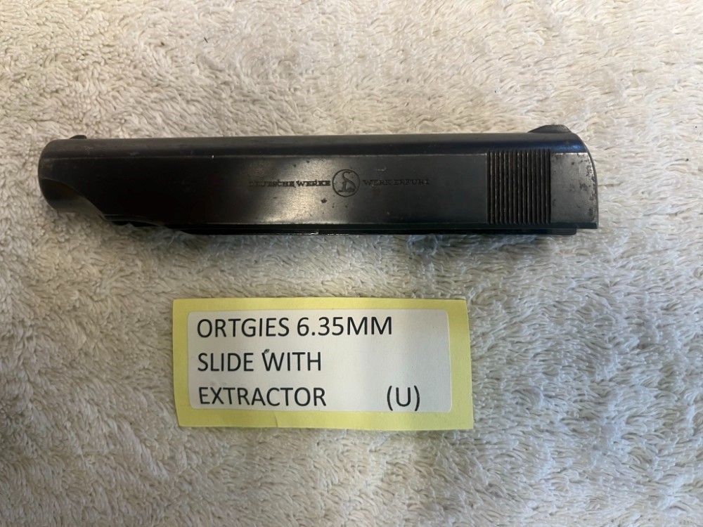 Ortgies 6.35mm Slide With Extractor-img-1