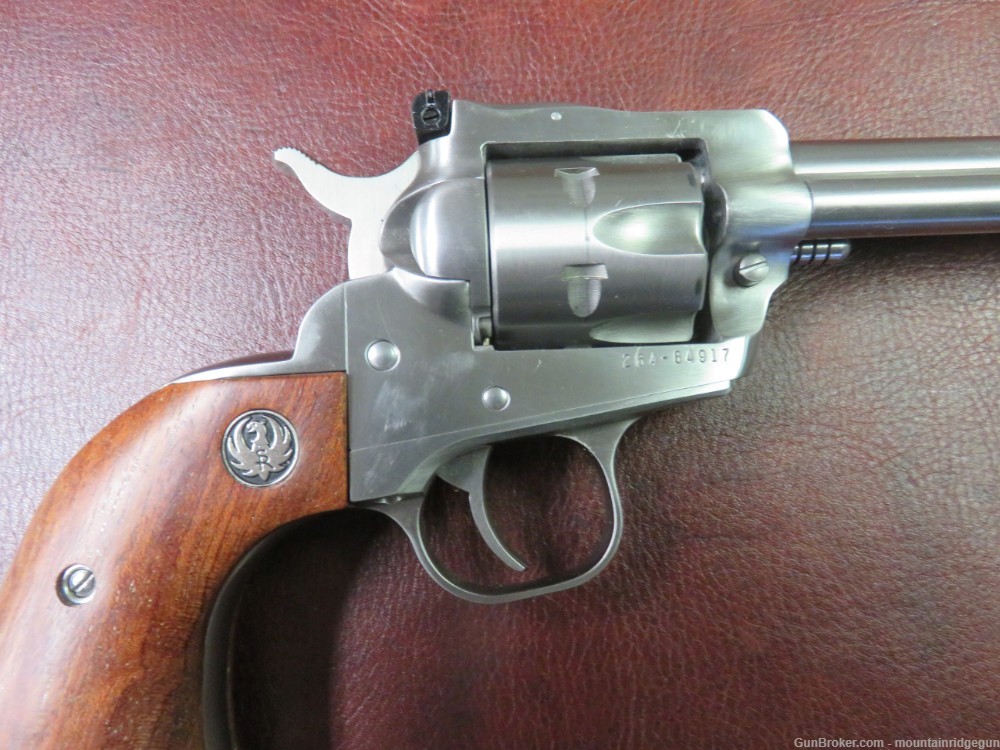 Ruger New Model Single Six Revolver convertible 22LR, 22 Mag Stainless 2006-img-12