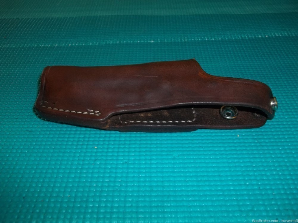 Beretta 70  Rare ZED LEATHER GOODS L/H OWB Leather Holster  .380-img-2