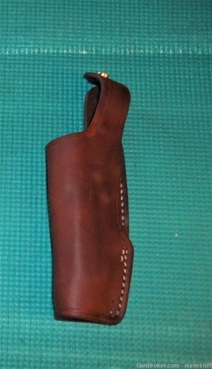 Beretta 70  Rare ZED LEATHER GOODS L/H OWB Leather Holster  .380-img-1
