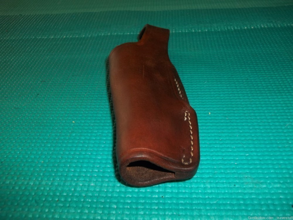 Beretta 70  Rare ZED LEATHER GOODS L/H OWB Leather Holster  .380-img-6