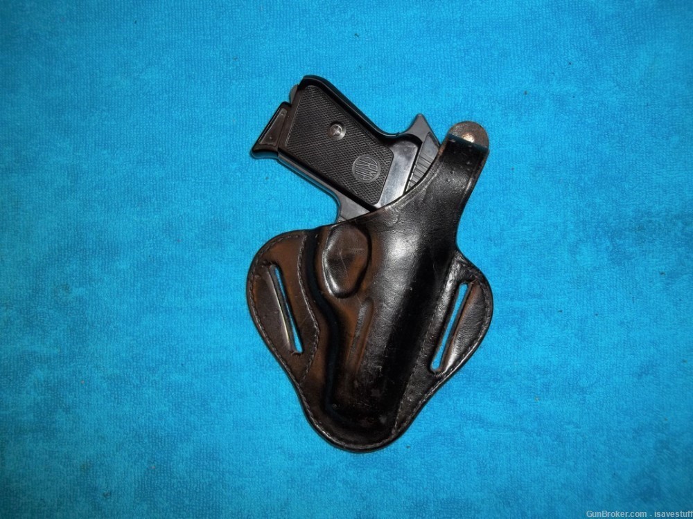 ORIGINAL Vintage Jackass Right Hand OWB Leather Holster Walther PPK PPK/S-img-0