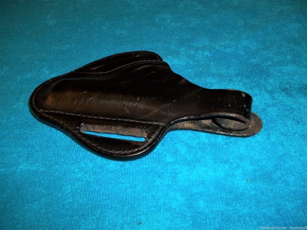 ORIGINAL Vintage Jackass Right Hand OWB Leather Holster Walther PPK PPK/S-img-1