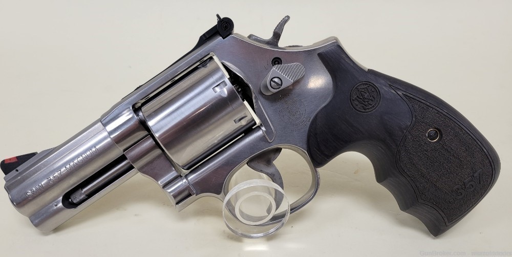 Smith & Wesson S&W 150853 686 Plus 357 Mag 7rd 3" Stainless Steel New NIB-img-1