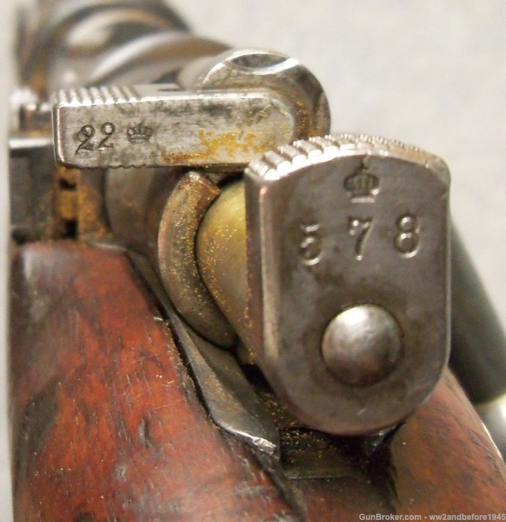 SWEDISH M94 1894 MAUSER CARBINE 1932   94/14 with bayonet bar -img-17