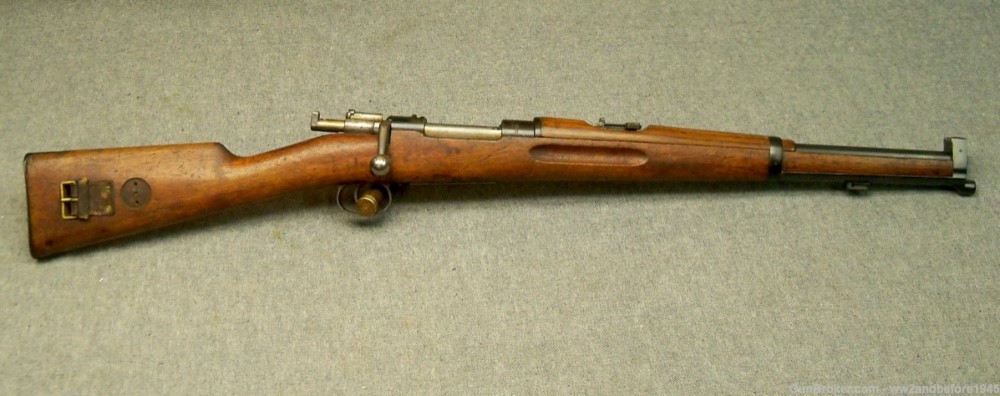 SWEDISH M94 1894 MAUSER CARBINE 1932   94/14 with bayonet bar -img-1