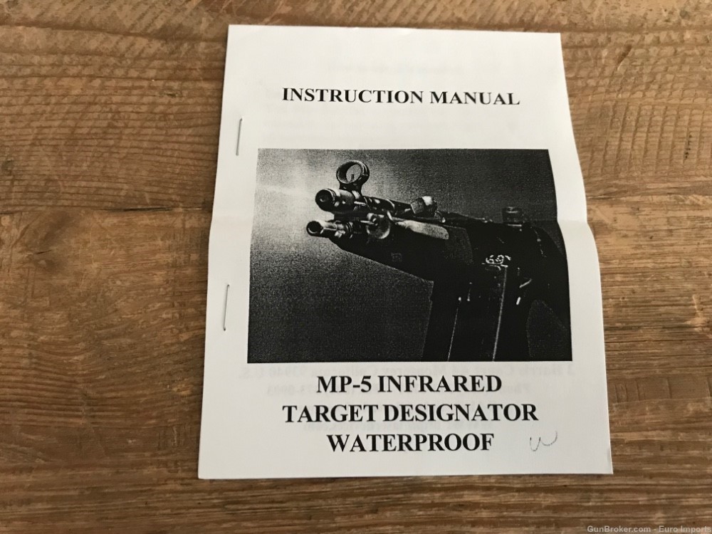 Unicorn MP5 Infrared Target Designator Military Vintage MP5SD VINTAGE 2001-img-5