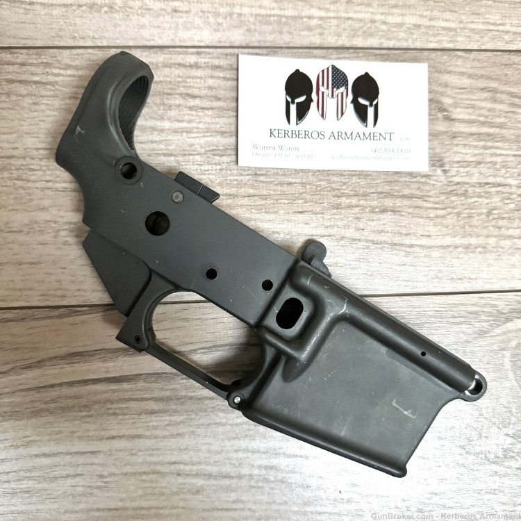 Colt Pre Ban Lower Receiver w Detent Hole Mil-spec Pivot AR15 Preban MA OK-img-0