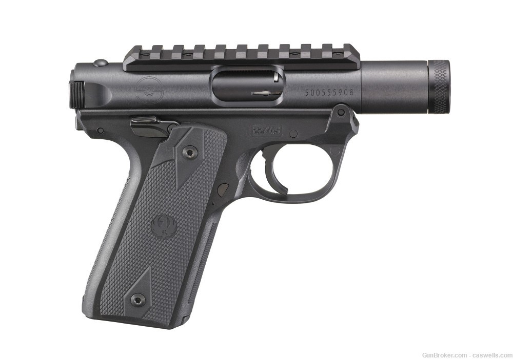 Ruger Mark IV 22/45 Tactical Silencer Shop Exclusive .22 LR 3" 10+1 Pistol-img-0