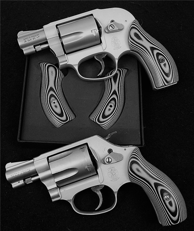 J Frame Grips fits Smith Wesson G10 Layered Stunning-img-2