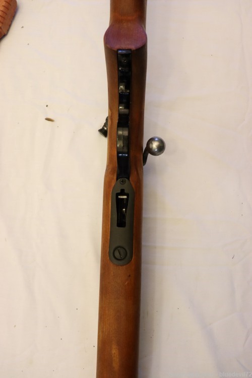 Mossberg M44US 22LR w/redfield Int. rear&Olympic globe front sights-img-11