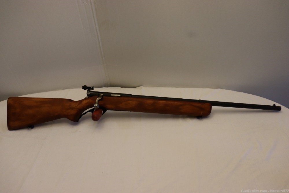 Mossberg M44US 22LR w/redfield Int. rear&Olympic globe front sights-img-1