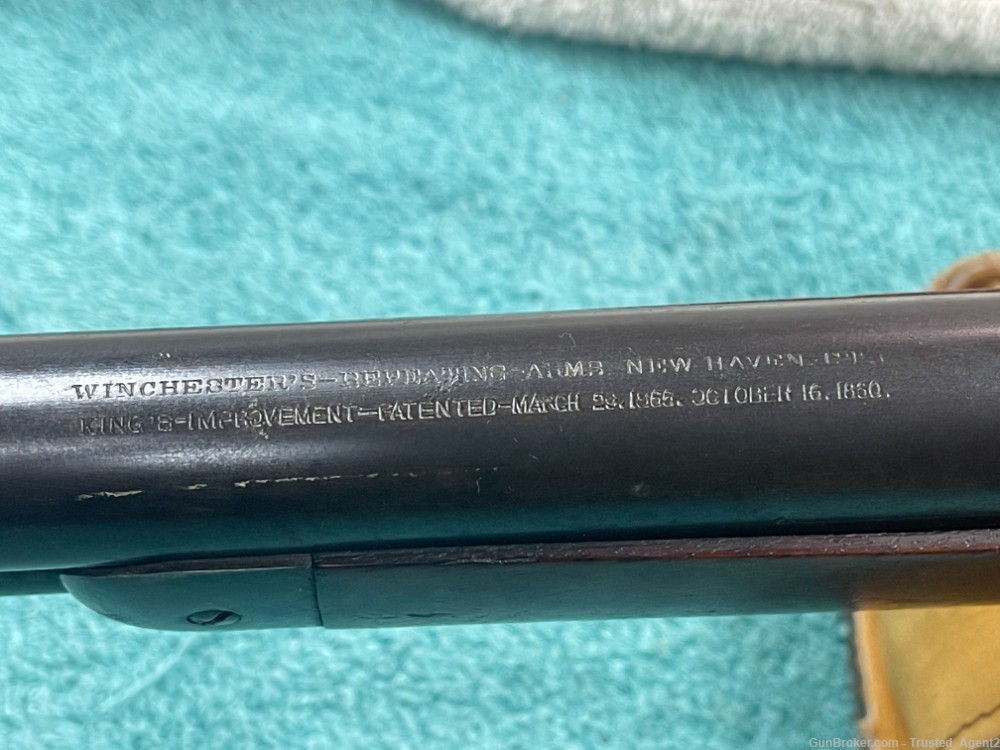 Winchester 1873 Rifle Chambered 44-40 Original Dust Cover Antique (LW-11)-img-17