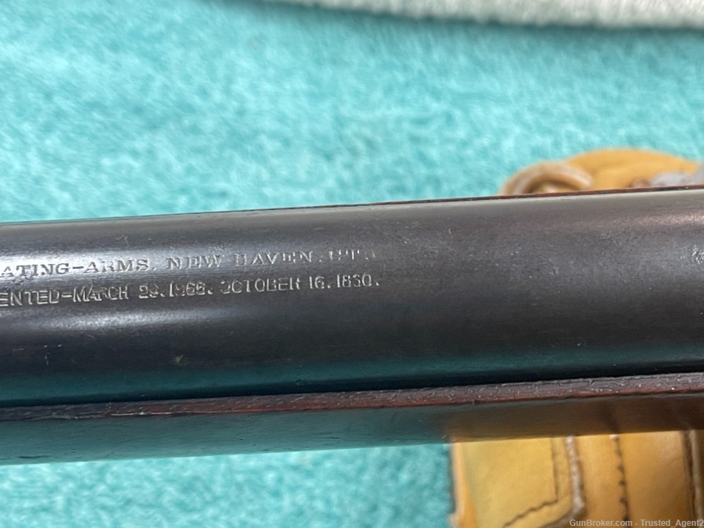 Winchester 1873 Rifle Chambered 44-40 Original Dust Cover Antique (LW-11)-img-16