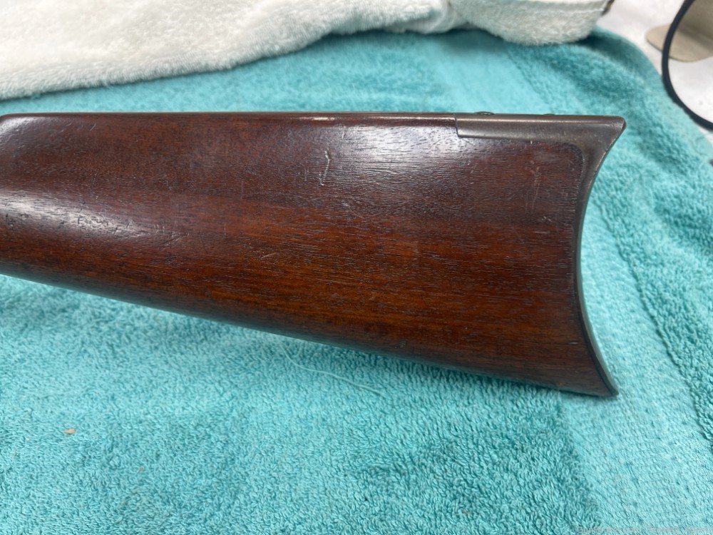 Winchester 1873 Rifle Chambered 44-40 Original Dust Cover Antique (LW-11)-img-1