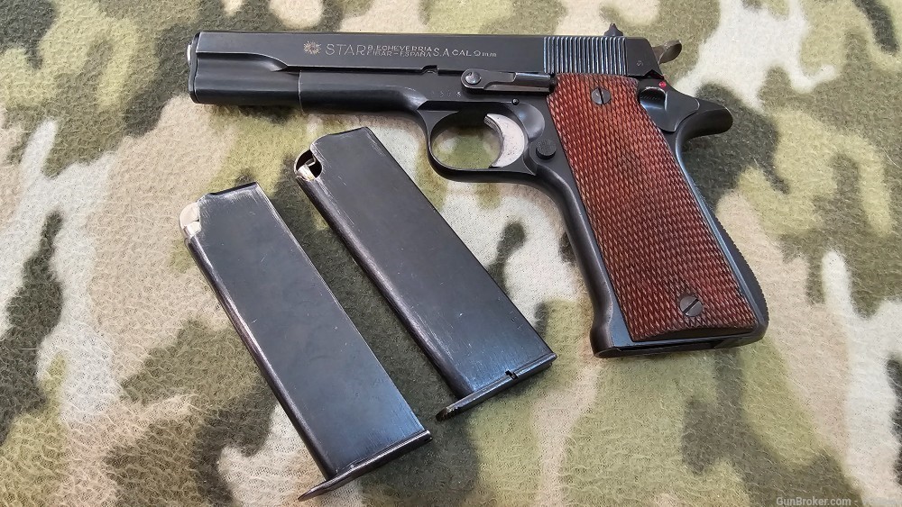 1950 Star Model Super 9mm Largo 2 Mags NO CREDIT CARD FEES-img-0