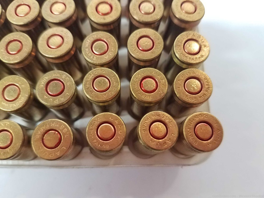 50 rounds .30 Luger 7.65 Parabellum 7.65x21 Para ammo Lapua premium vintage-img-4