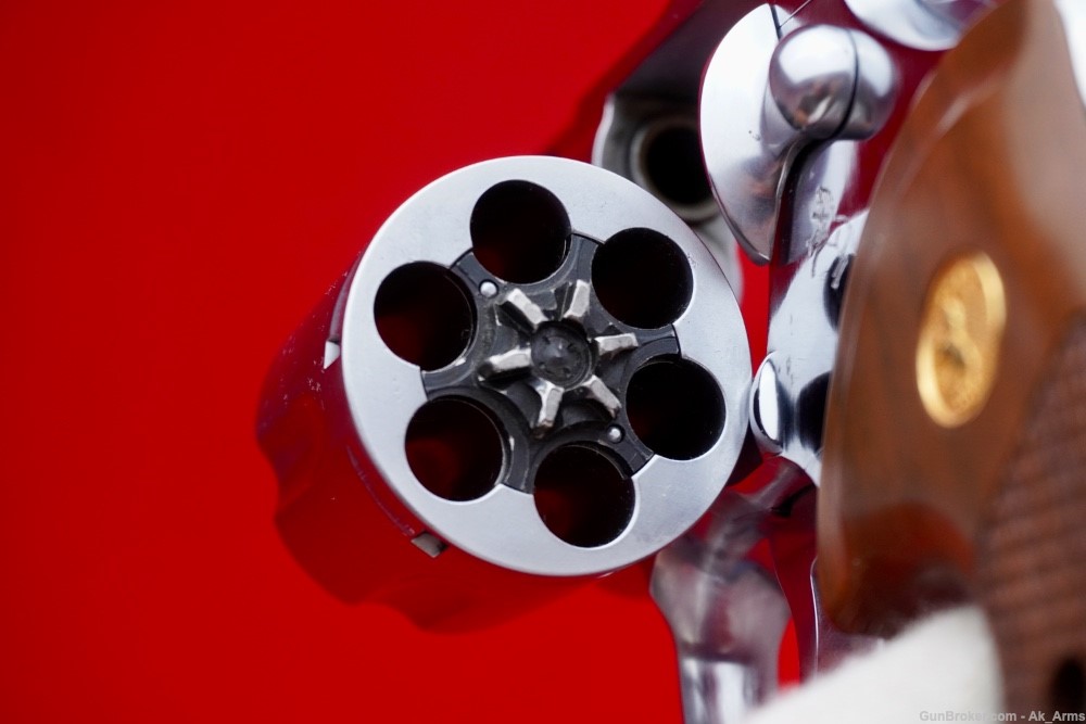 1977 Colt Python 4" .357 Magnum *CUSTOM HARD CHROME FINISH* -img-14