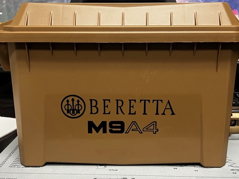 Like New! Beretta M9A4 Centurion (G) W/13 Mags + IWB Holster Optic Ready-img-3