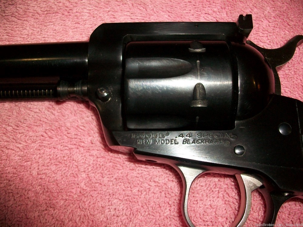 Ruger New Model Blackhawk flat top 44 special great shape-img-4
