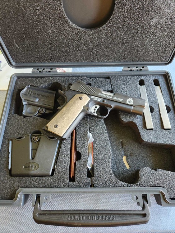 Excellent Springfield 1911 R.O. Champion Lightweight 9mm - P19137LP37-img-1