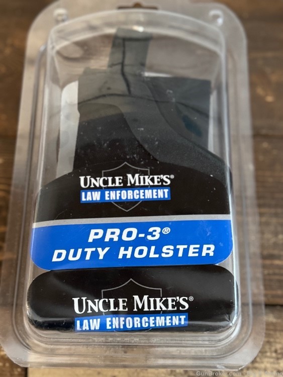 Uncle Mike's Pro-3 Slim Line Size 22 fit LH Sig 9mm, 38 spl, .40, 45 ACP-img-0