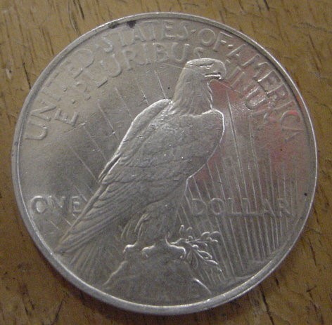 1922 Peace Silver Dollar 8-3 Nice-img-1