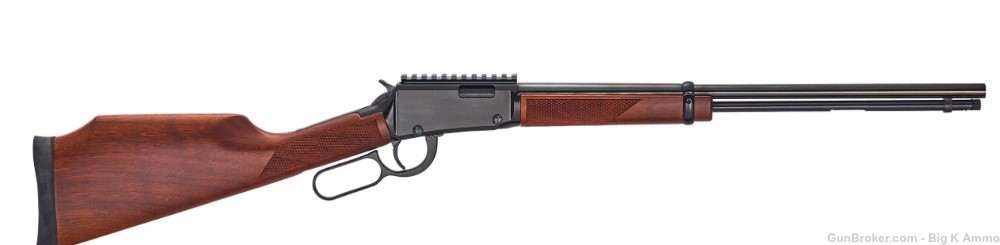Henry Lever Action .22 Magnum Express w/ picatinny rail 11 Rds 19” barrel -img-0