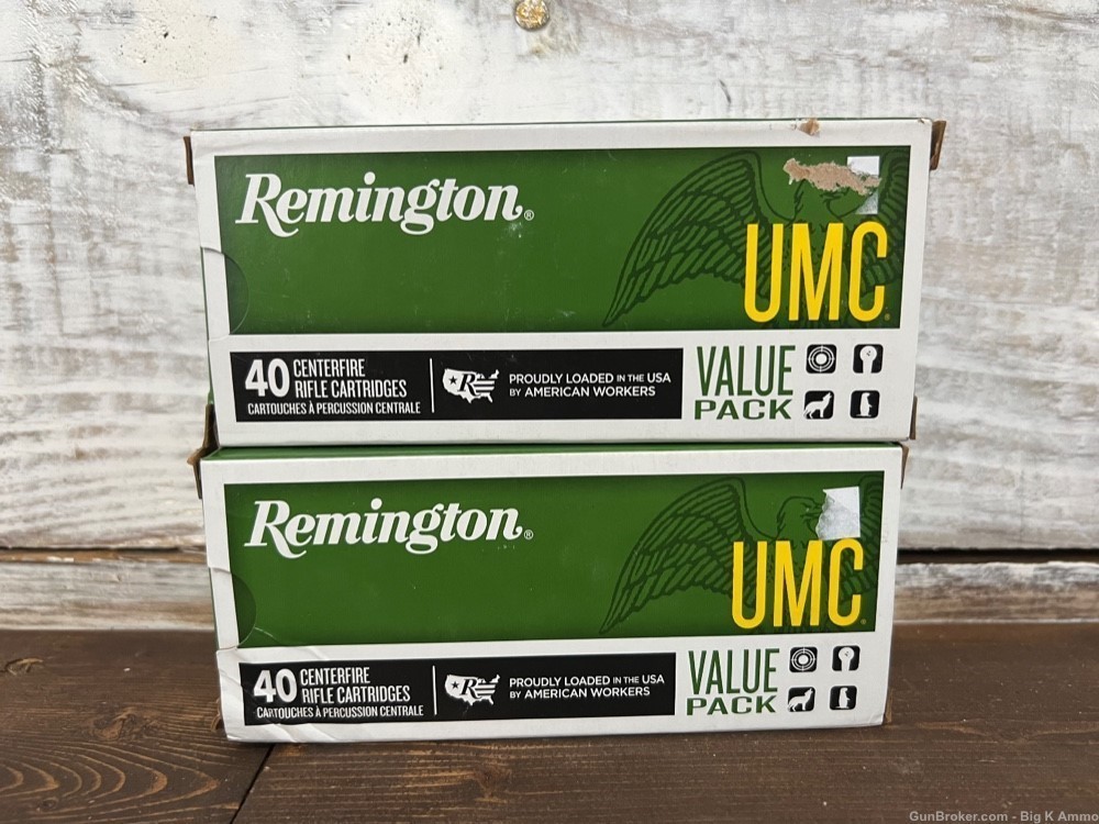 UMC 80 Rounds of 22-250 Rem 50 Grain jhp 3820 FPS hollow Points -img-1