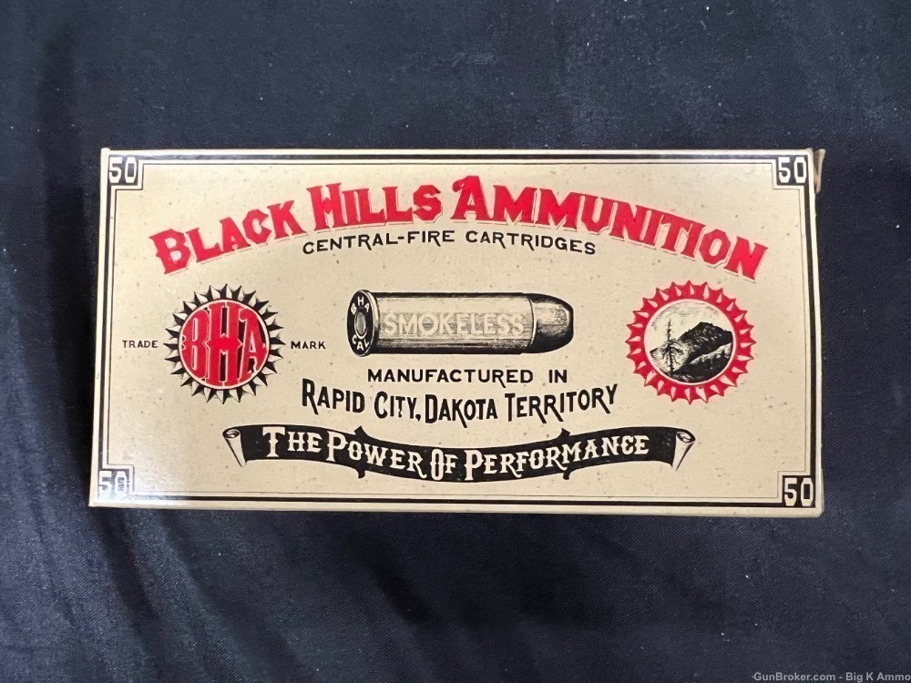 38-40 Winchester .38-40 WIN 180 gr 50 Rds black hills New Production-img-1
