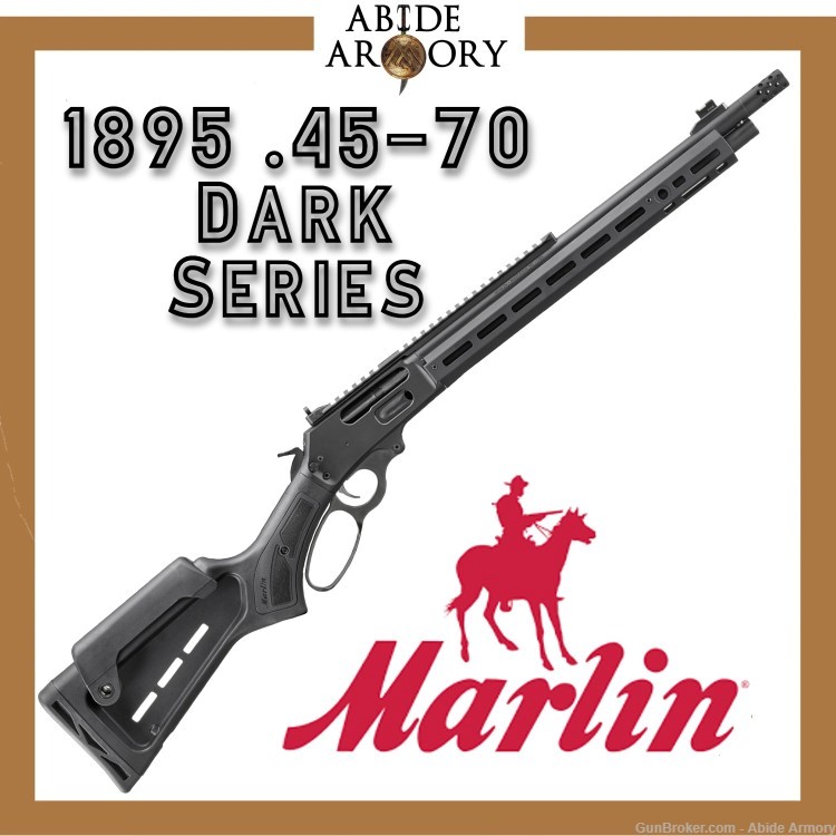 Marlin 1895 Dark .45-70 70901 736676709014 New Production S/N 007 1995-img-0