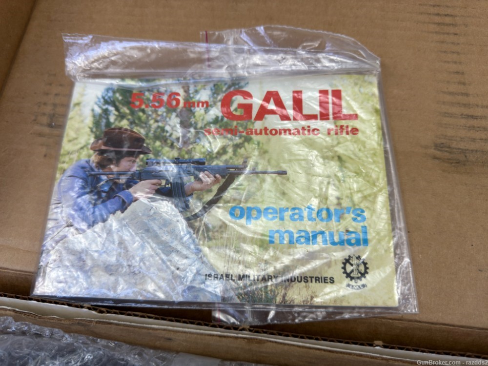 UNFIRED Pre-ban Galil 392 in box with accessories-img-15