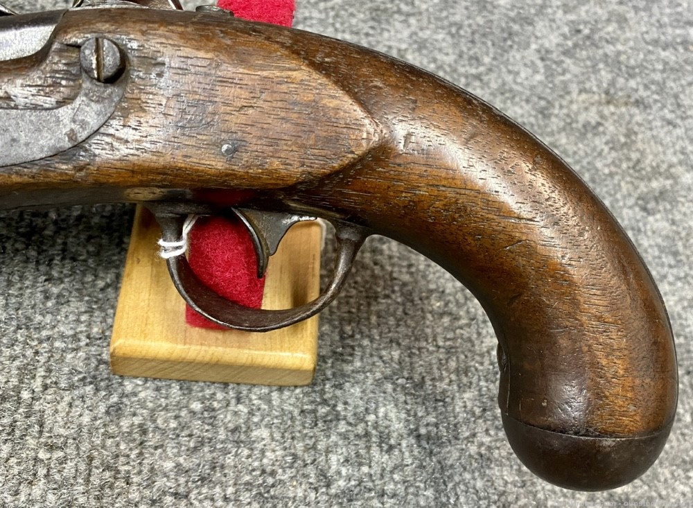 US Johnson Model 1836 .54 Flintlock Military pistol dated 1840 NR! Penny!-img-13