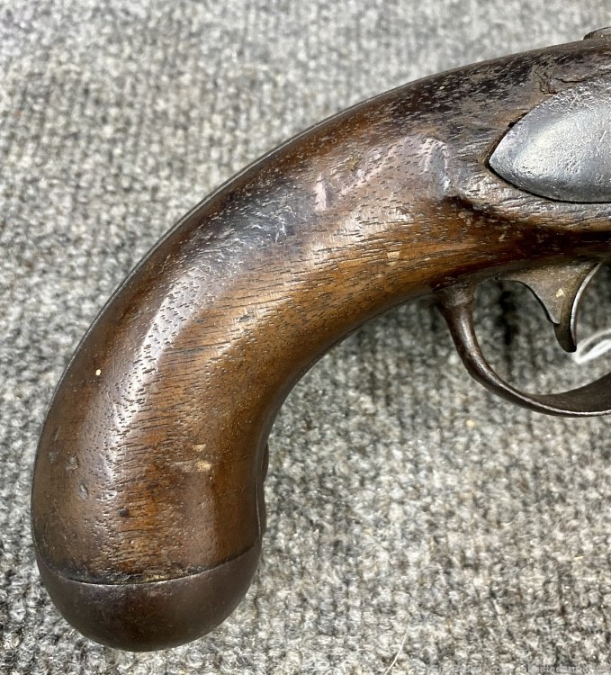 US Johnson Model 1836 .54 Flintlock Military pistol dated 1840 NR! Penny!-img-4