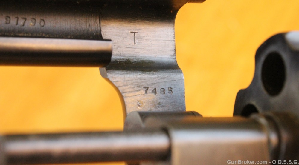 Smith & Wesson 38/44 .38SPL 4" MDL 1950 (ca. 1953) 5-Scrw Gold Box Grips NR-img-30