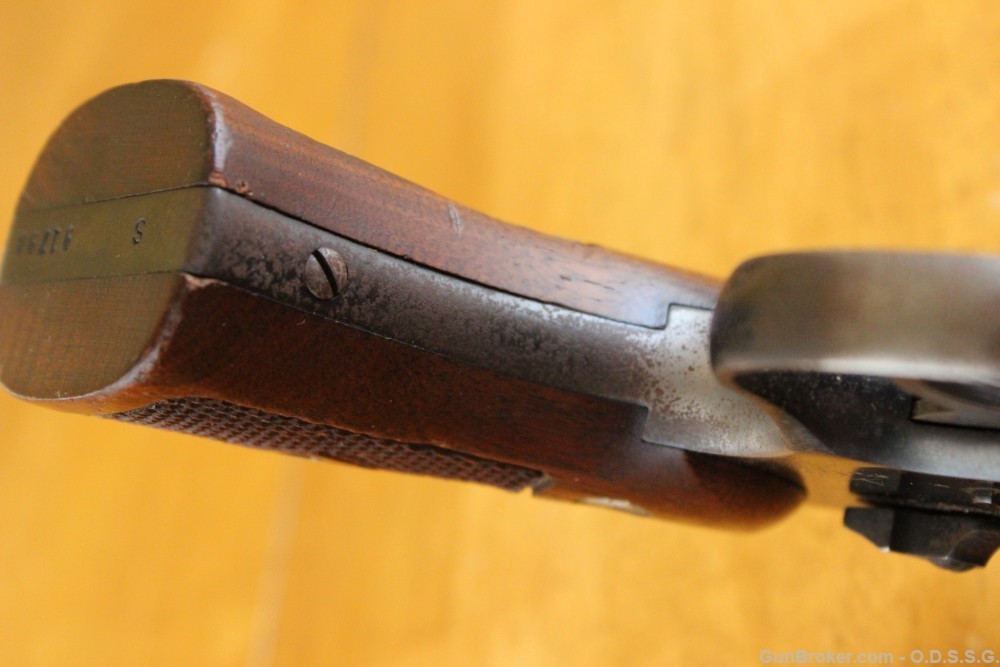 Smith & Wesson 38/44 .38SPL 4" MDL 1950 (ca. 1953) 5-Scrw Gold Box Grips NR-img-42