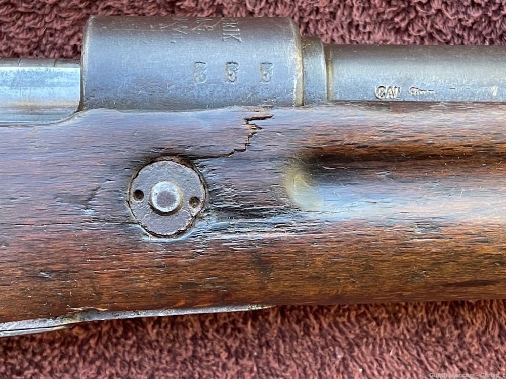 German 1918 Mauser Oberndorf Gew 98 Gewehr 98 Rifle 8mm WW1 8x57 ...