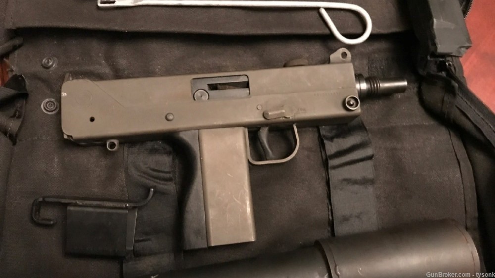 Cobray M11 M-11 Nine 9mm semi auto pistol with kit mac 11/9 FREE Shipping-img-1