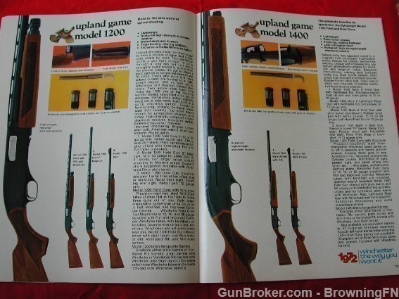 OEM Winchester 1972 Catalog Model Air Rifle Pisto-img-16