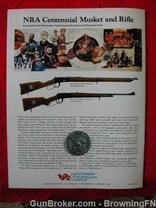 OEM Winchester 1972 Catalog Model Air Rifle Pisto-img-24