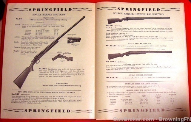 Orig Stevens Springfield Rifles Shotguns 1940-img-8