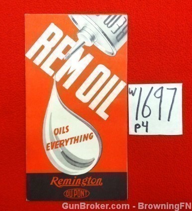 Orig Remington Rem Oil Flyer-img-0