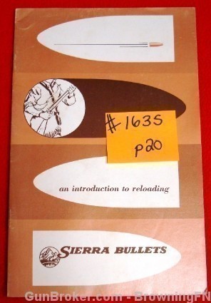 Orig Sierra Bullets 30-30 .22 .30 Caliber 22 Flyer-img-0