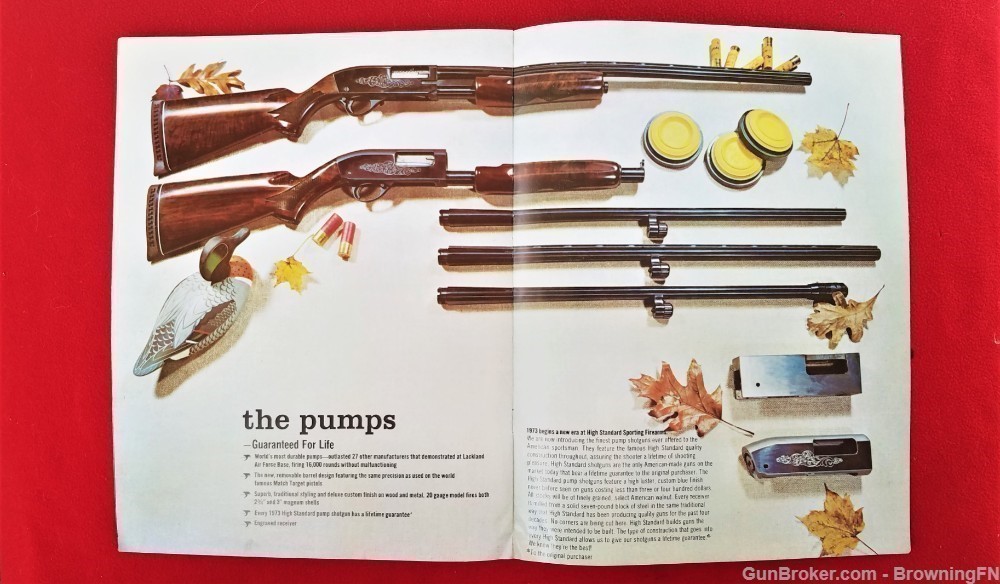 Original High Standard Sporting Firearms Catalog 1973-img-3