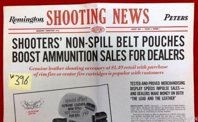 Orig Remington Peters Shooting News Flyer-img-1