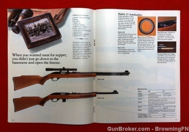 Orig Marlin Sporting Firearms Catalog 1982-img-2