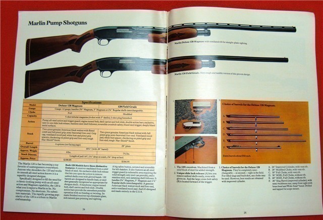 1978 Marlin All Models Catalog Goose Gun Slug Gun-img-6