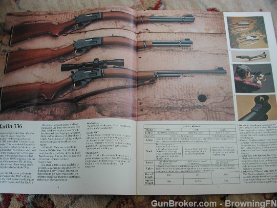 Orig Marlin 1980 Catalog Model Super Goose Gun-img-3