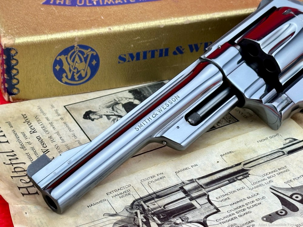 2ND YEAR 1958 S&W Model 27 No Dash 6" Blue 357 Magnum |*MADE 3 YEARS ONLY*|-img-2