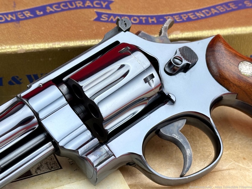 2ND YEAR 1958 S&W Model 27 No Dash 6" Blue 357 Magnum |*MADE 3 YEARS ONLY*|-img-5